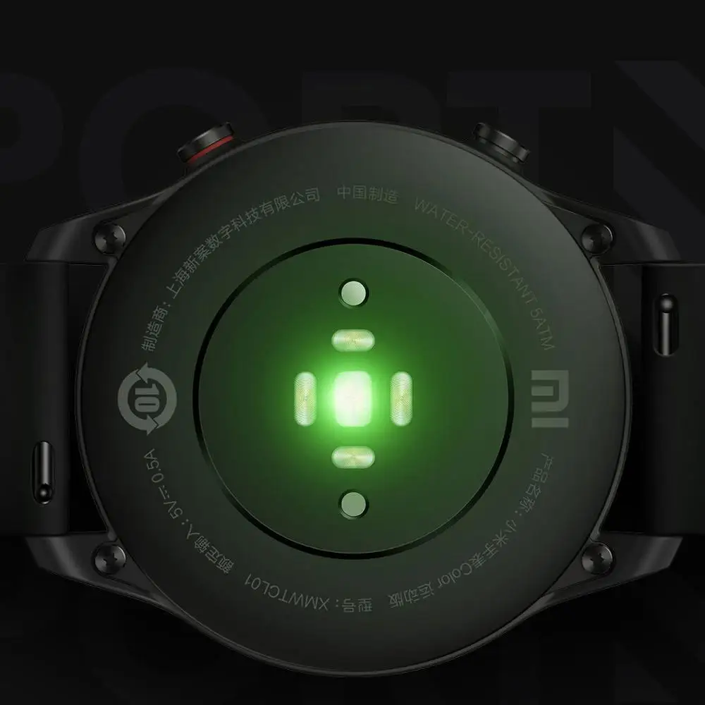 Новые цветные часы Xiaomi модная спортивная версия GPS NFC браслет наручные спортивные