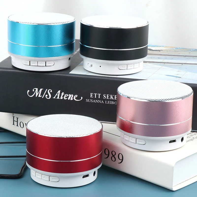 

Mini Outdoor Bluetooth Speaker Stereo Music Subwoofer Portable LED Loudspeaker