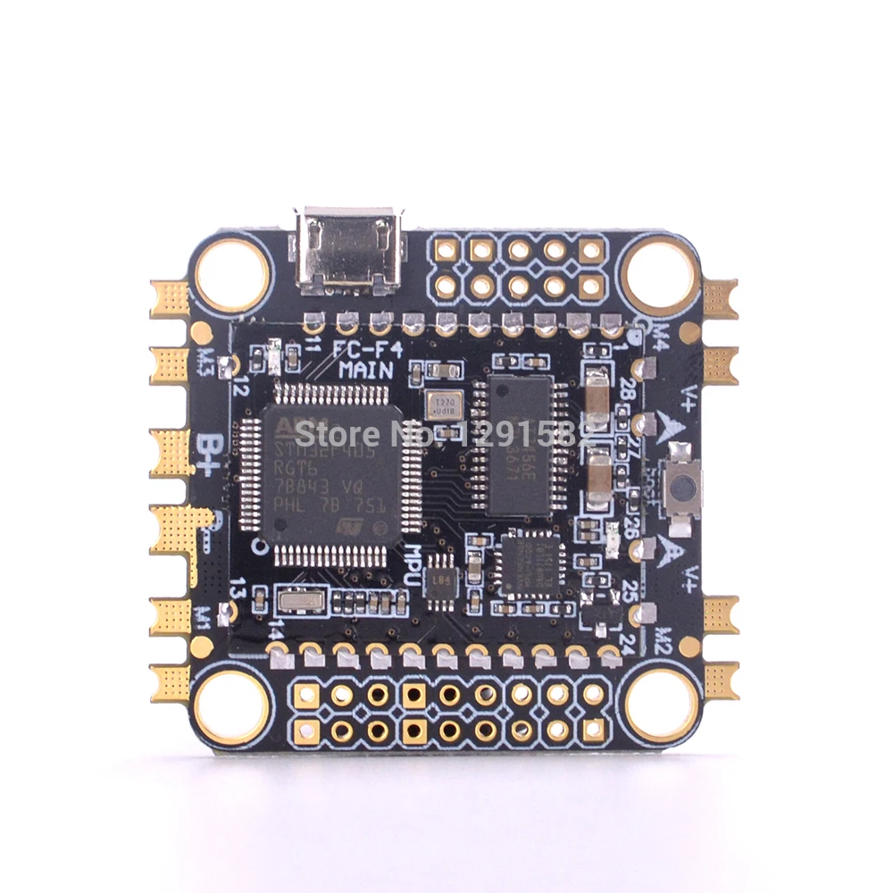 Панель контроллера полета F4 PDB STM32 встроенный контроллер OSD 5V BEC для хамелеона FPV 230