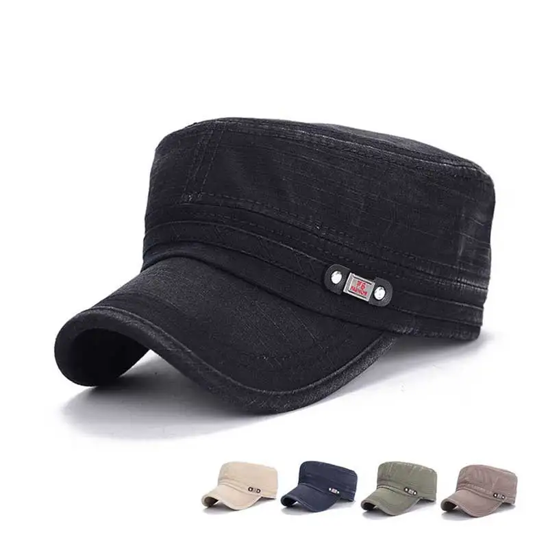 

New Fashion Men Women Flat Baseball Caps Outdoor Casual Adult Sun Hats Hip Hop Hat Sports Golf Caps Water Wash Snapback Hats