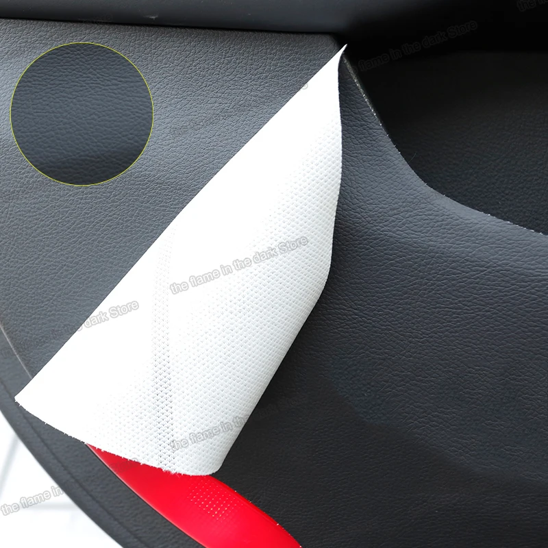 Lsrtw2017 волоконная кожаная Автомобильная дверь анти kick коврик для Geely Borui Emgrand Gt Ge PHEV