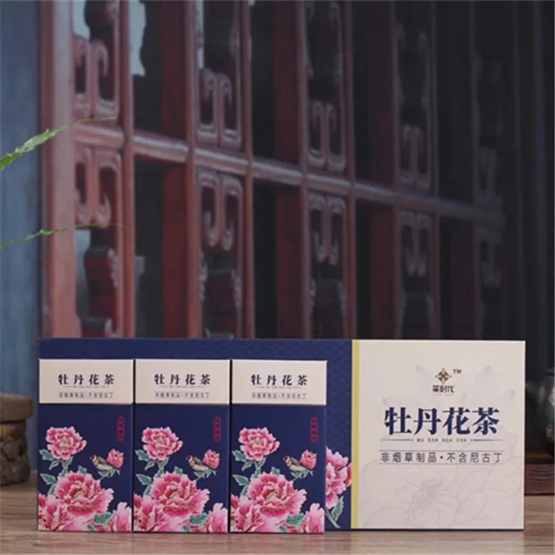 10 Packs Peony Flower with White Tea Smoke Cigarette Quit Artifact Aromatherapy Smoking and Drinking Tobacco | Дом и сад