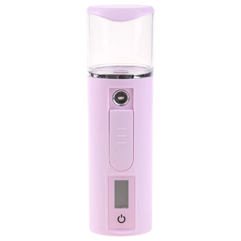 

Portable Nanos Mist Sprayer LED Display Facial Body Nebulizer Steamer Moisturizing Skin Care Mini Beauty Instruments Air Treatme