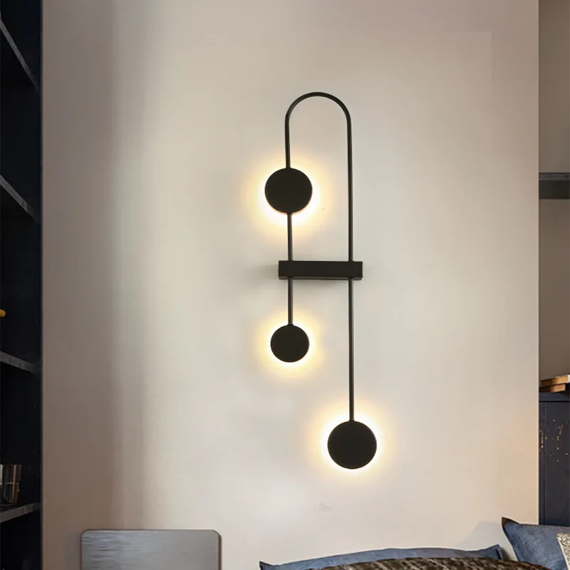 

Nordic Decor Modern Wall Led Lights for Living Room Bedroom Home Decoration Wall lamp Install Lighting Fixtures SEDELUZ