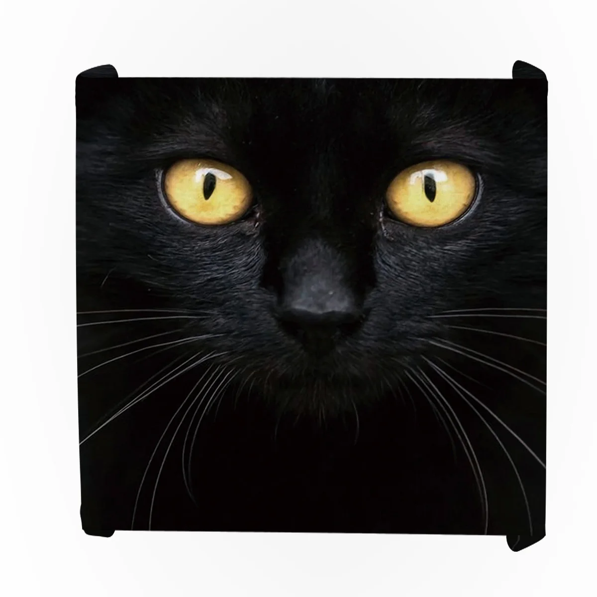 Black Cat Face Yellow Eyes Tablecloth Tableclothes Table Covers Decoration Home Men Cloths Cloth Picnic Dinner | Дом и сад