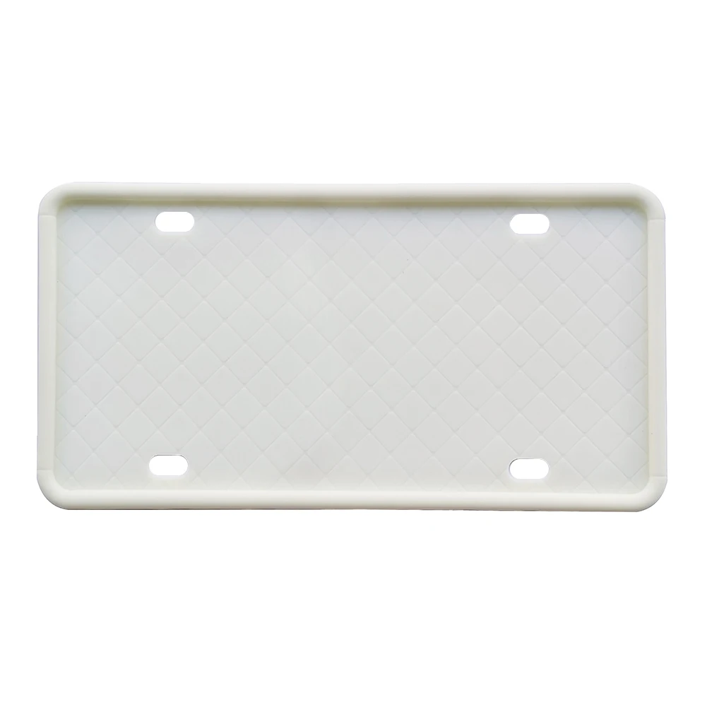 

Luminous Silicone for North America License Plate Frame Scratch-Resistant Rust-Proof Car License Cover Cadre Silicone Holder2019