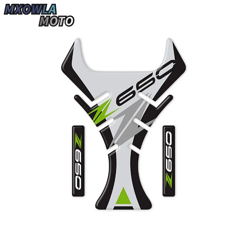

For Ninja 650 Z Z650 VERSYS Protector Tank Pad Stickers Decal Kit Knee Emblem Badge Logo Fairing Protection