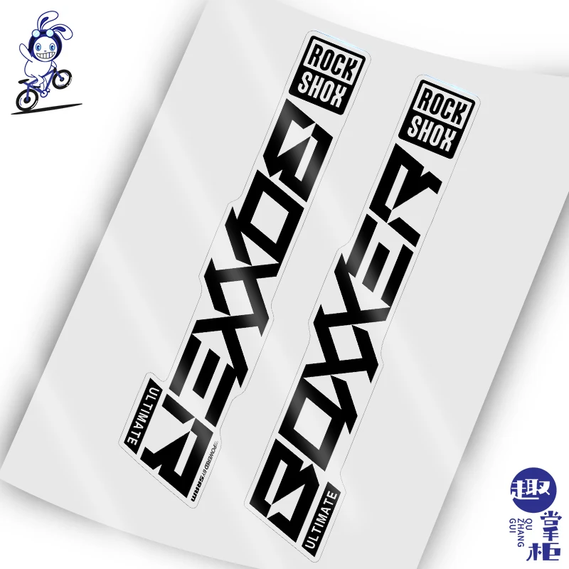 2020 Rockshox boxxer наклейка на переднюю вилку самоклеящаяся горный велосипед