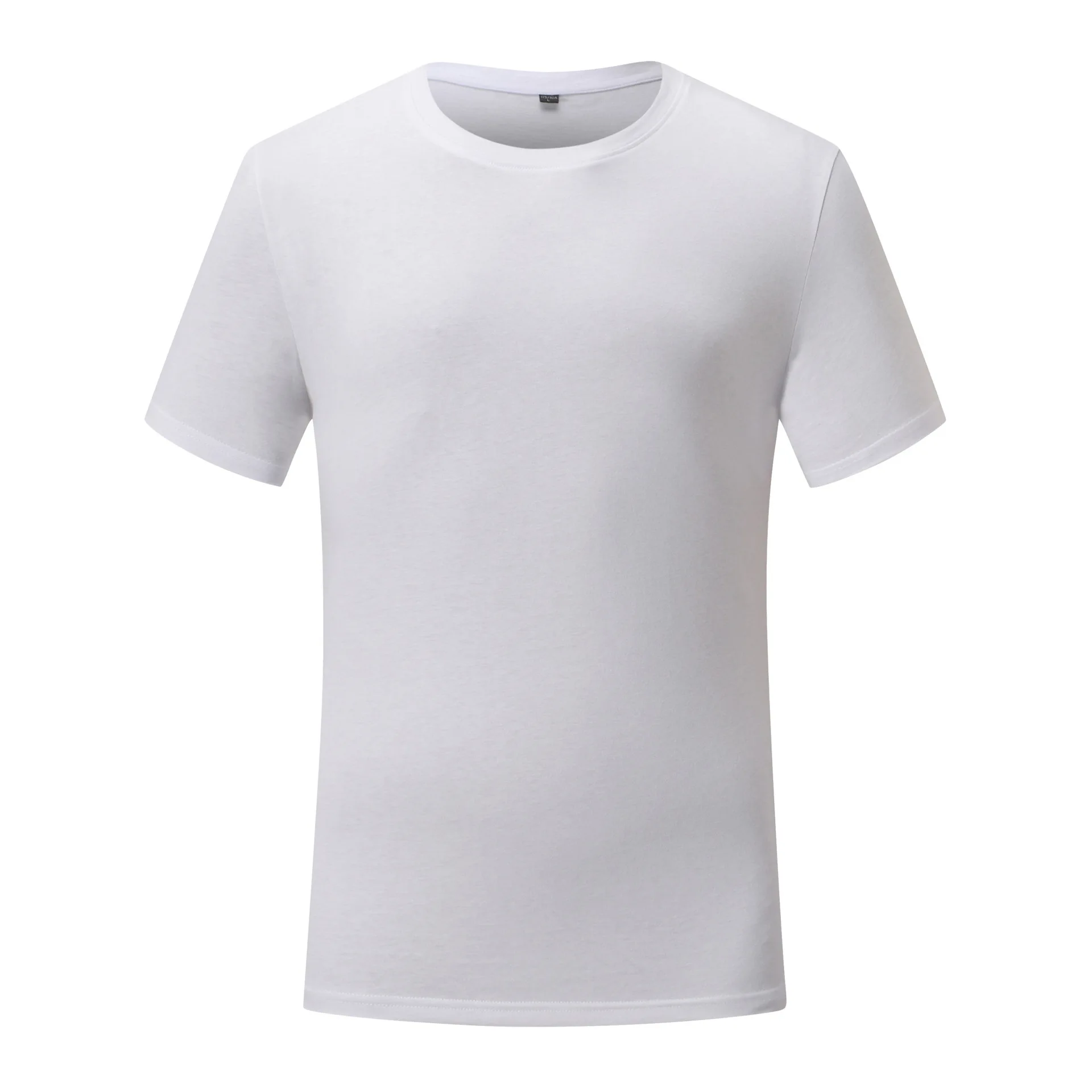 

Fashion monochrome pullover short sleeve spring and summer men's and women's casual cotton t-shirt