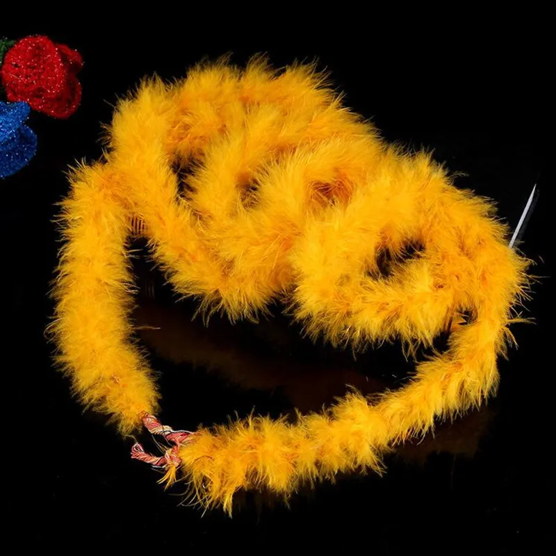 1 шт. Новый Красочный 2М Боа Из Перьев Марабу для боа женщин и девушек нарядное