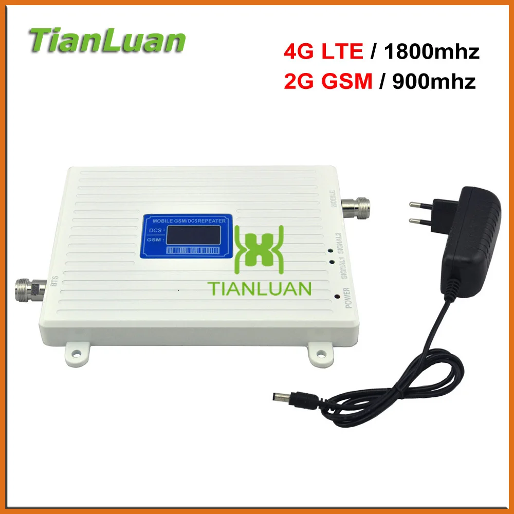 Tianluan рекомендуем 900 1800 МГц 2g 4g усилитель сигнала повторитель 2 4 ГГц передатчик