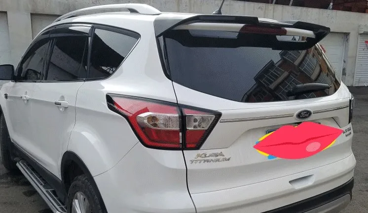 Для Ford Escape Kuga Спойлер ABS Материал заднее крыло автомобиля праймер спортивный