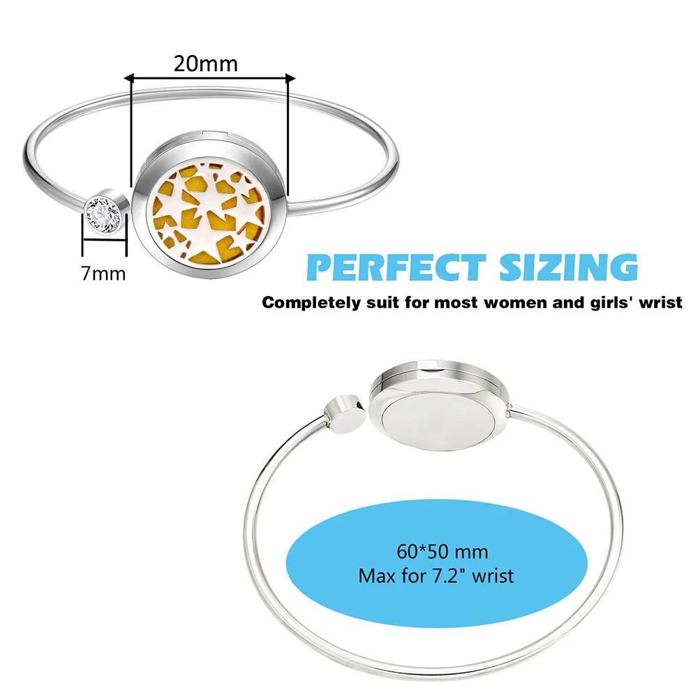 20 мм магнит лотоса может перемещаться вверх и вниз медальон с ароматом из