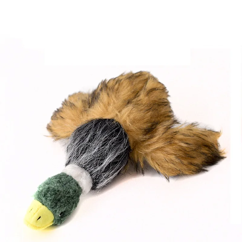 Pet dog toy plush vocal bite resistant duck suitable for small and medium pet dog pet supplies