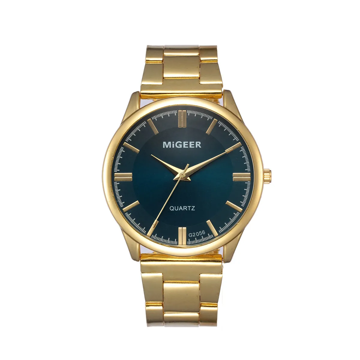 

Fashion Man Crystal Stainless Steel Analog Quartz Wrist Watch Automatic Luminous Clock Men Waterproof Mechanical Watch Top Brand