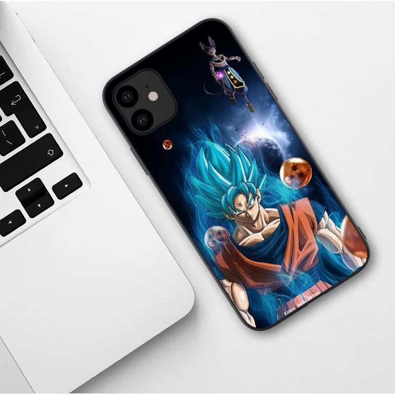 TPU Мягкий силиконовый чехол Dragon Ball Z для iphone 11 Pro Max, мультяшный супер DBZ Goku чехол s для 6 6S Plus 7 8 Plus Xs XR XS MAX - Цвет: TPU