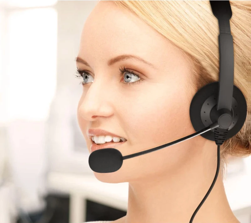 

2021 новая офисная гарнитура T28 с микрофоном 3,5 мм USB компьютерная гарнитура шумоподавление наушники для колл-центра сотового телефона