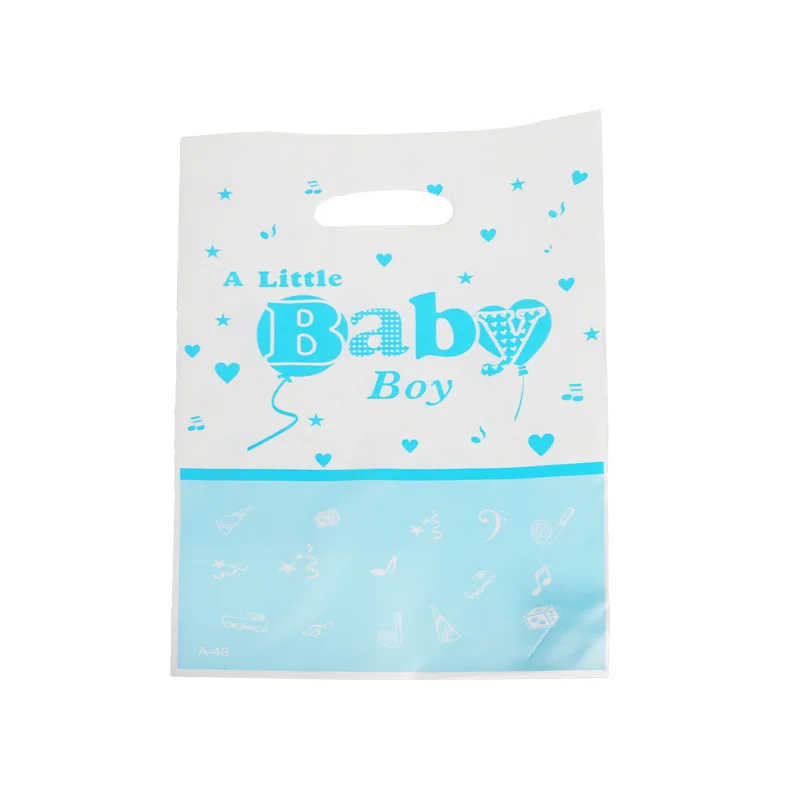 Baby Boys 10 шт./лот Подарочная сумка для пожарной машины для вечеринки в честь Дня рождения ребенка, пластиковая сумка для украшения детских конфет - Цвет: Baby Boys