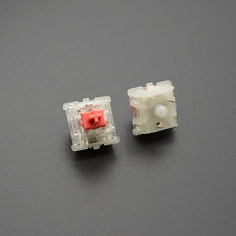 Оригинальные Cherry MX механическая клавиатура переключатель Скорость серебро silent