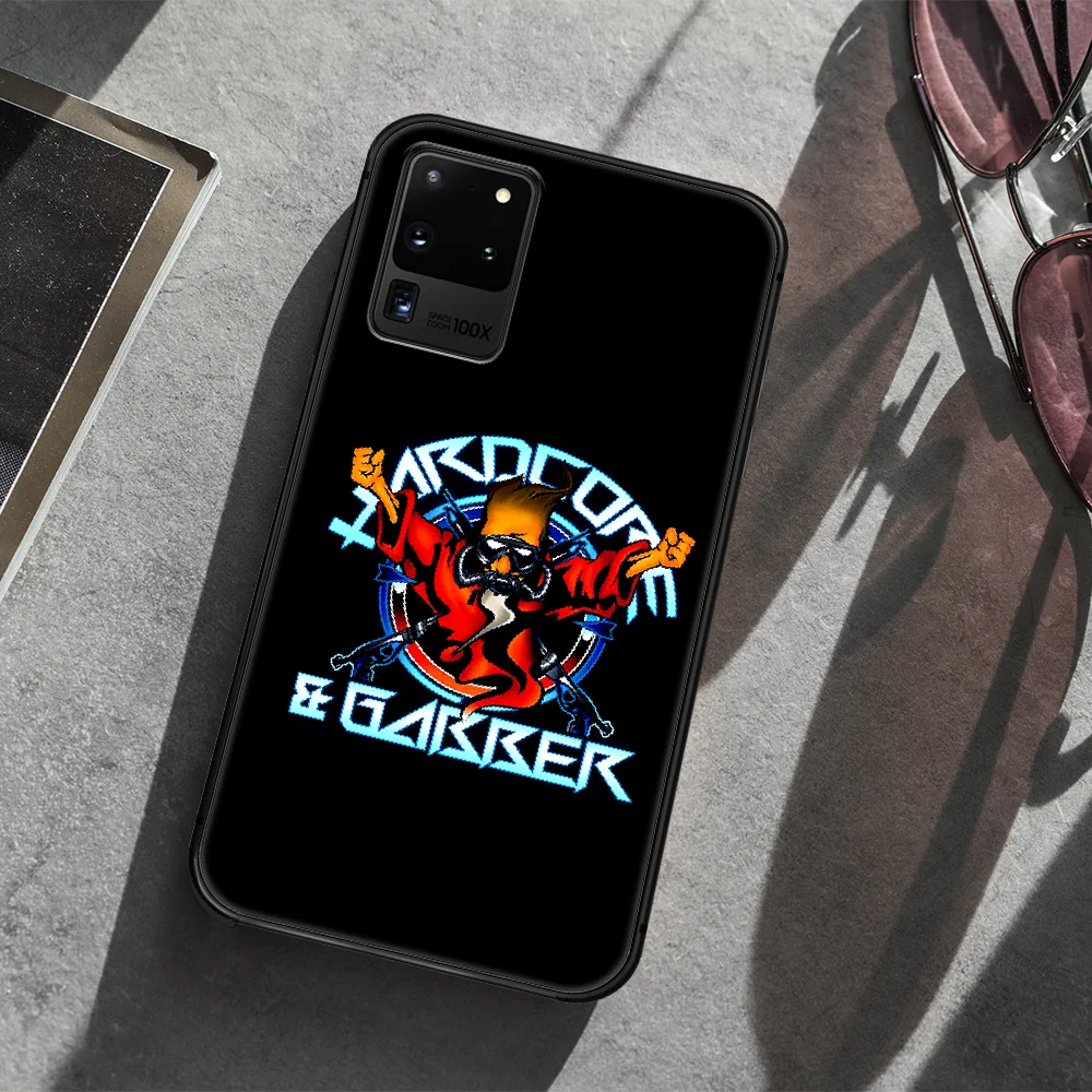 

Thunderdome Hardcore fashion Phone Case Cover Hull For Samsung Galaxy S 7 8 9 10 e 20 FE edge uitra plus Note 9 10 20 black