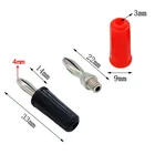 102050 шт.партия, пластиковые штекеры для наушников, 4 мм