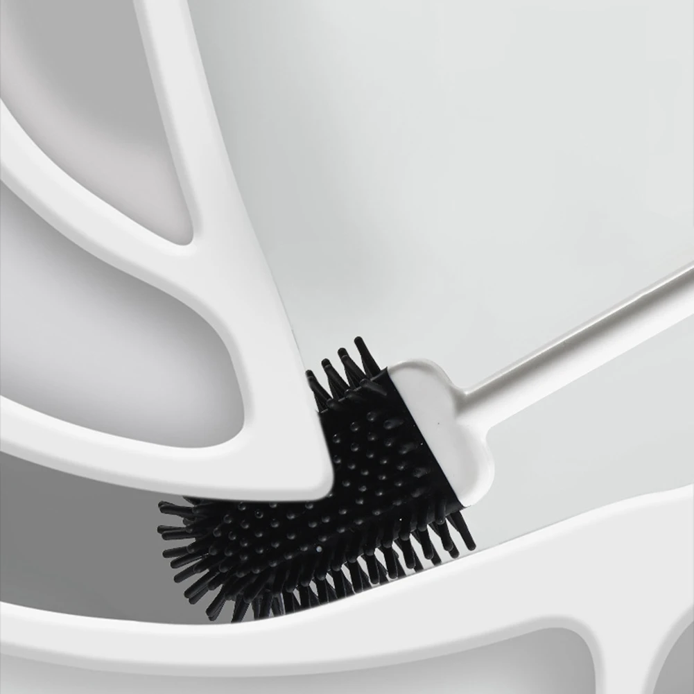 Креативный держатель для туалетной щетки с изображением Трампа силиконовая