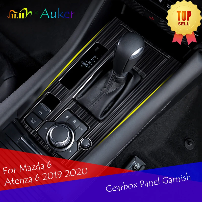 Автомобильная консоль коробка передач рамка отделка наклейка полоски украшение