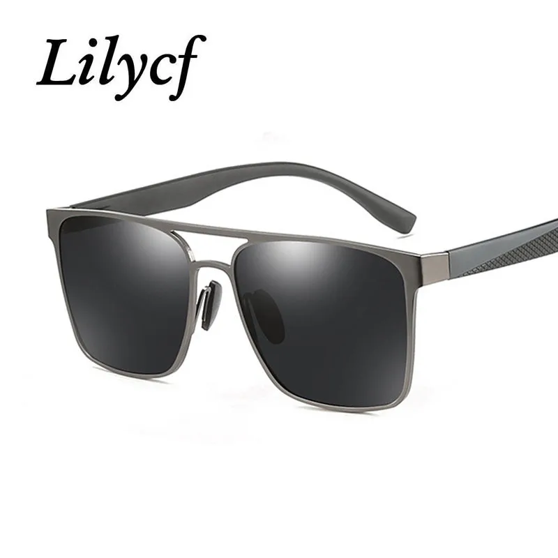 

Men's Polarized Sunglasses 2021 New Retro Frame Metal Eyewear Trend Personality UV400 Temperament Brand Designer Glasses