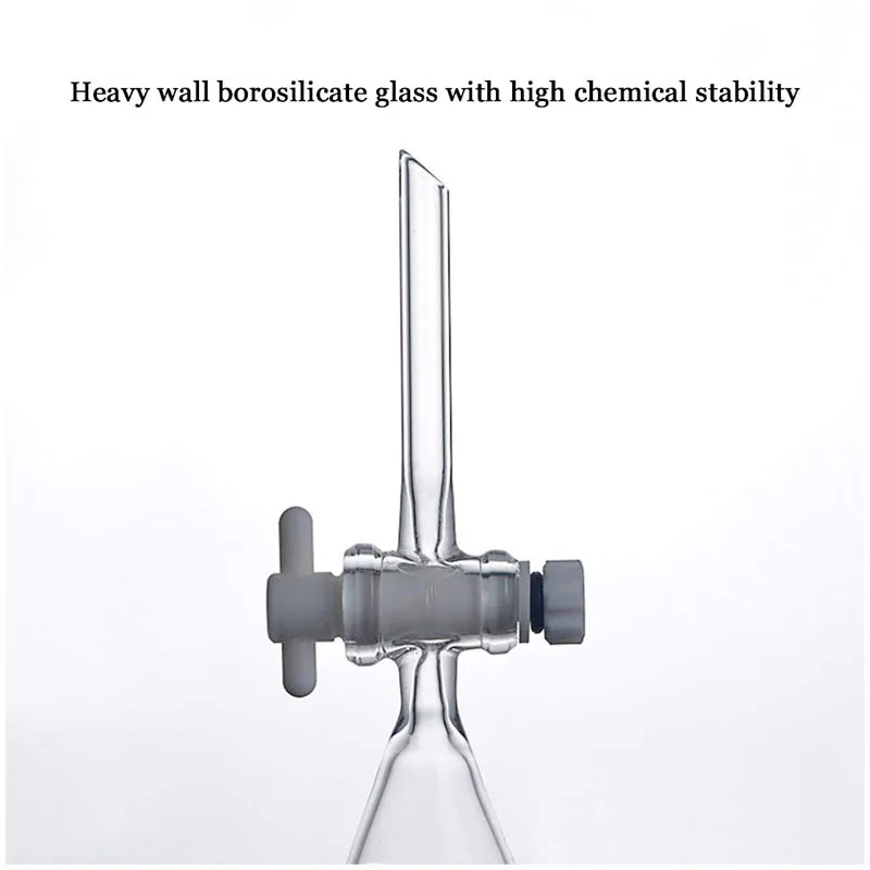 Стеклянная разделительная Воронка 60 мл из боросиликатного стекла с 19/26
