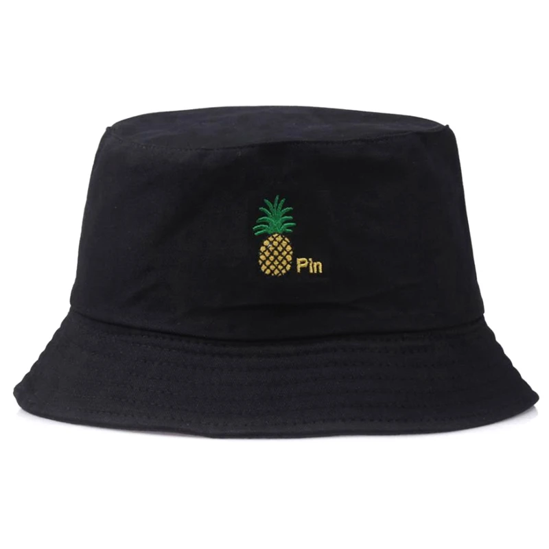 SMILE Bucket Hat Double Sided Bucket Hat Smiling face Unisex Fashion Bob Cap Hip Hop Gorro Men Summer Cap