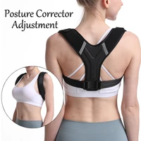 invisible posture corrector anti hunchback elastic adjustment back posture corset back support belt woman trainer posture vector