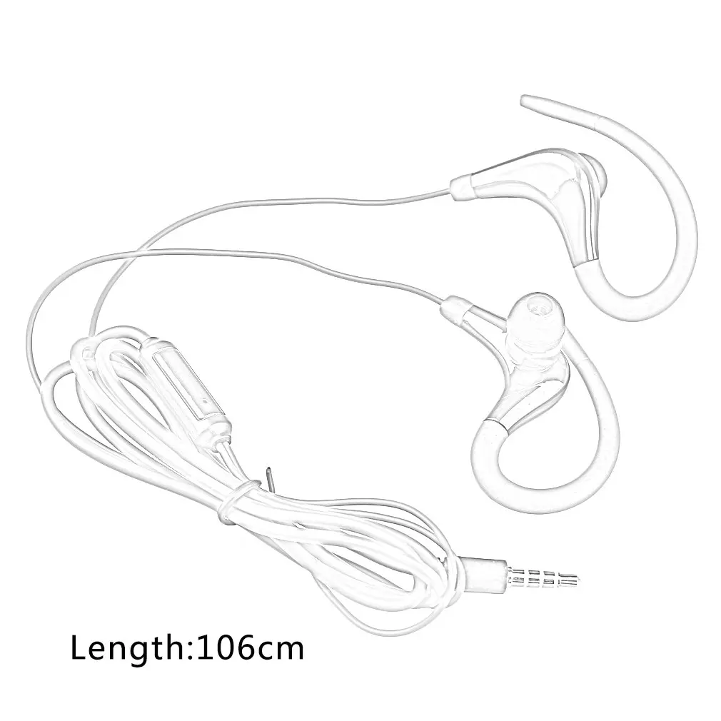 

Fashion Ear Hook Sports Running Headphones KY-010 Running Stereo Bass Music Headset for Many Mobile Phone AUX Noise Cancelling