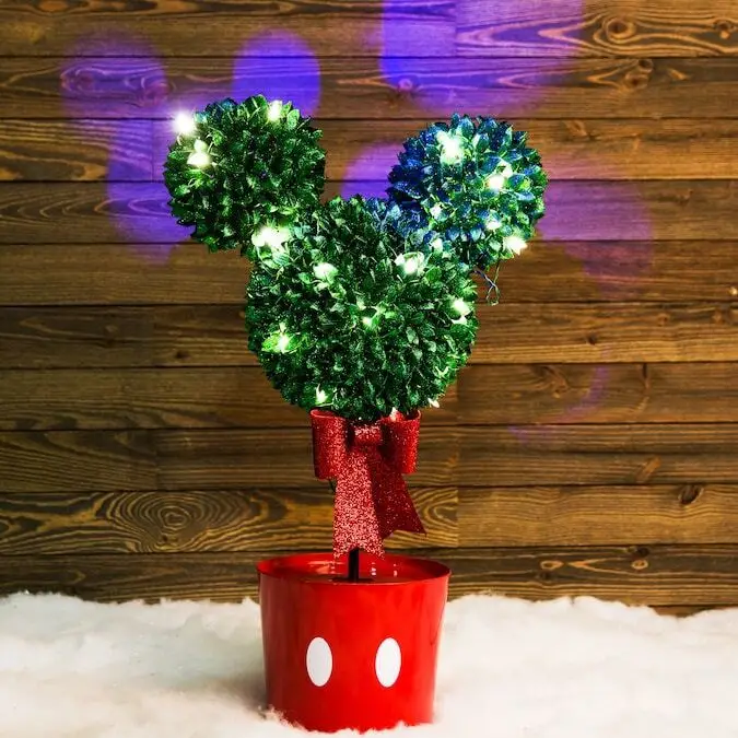 

Идеальное рождественское микро дерево, милая мышь, настольное украшение для дома, новогоднее и Рождественское украшение