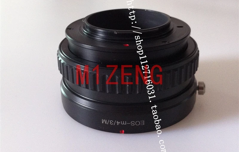 Адаптер Eos-M43 для макро-фокусировки объектива CANON EOS на panasonic M43 em1 em5 em10 gh4 gh5 gf8 GF3 E-P1