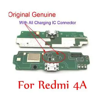 Для Xiaomi Redmi 4X4 Pro 5 4A 5A 6A Note 6 5 Pro usb зарядное устройство порт Micro док-станция зарядный разъем гибкий кабель плата - Цвет: Redmi4A - Original
