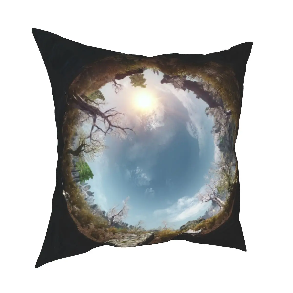 

Skyrim A Mudcrab And Solitude Pillowcase Printed Polyester Cushion Cover Decoration Pillow Case Cover Home Square 40X40cm