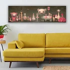 Картина на холсте с изображением американского балериного театра взбитых сливок