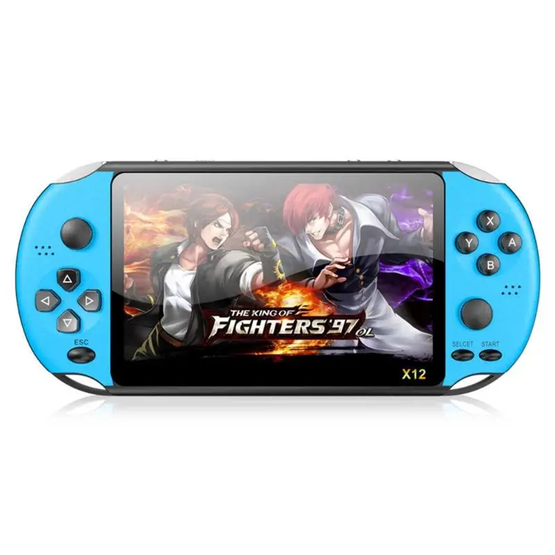 Игровая консоль X12 PLUS 5 1 дюйма 8 ГБ 2000 встроенных игр | Электроника