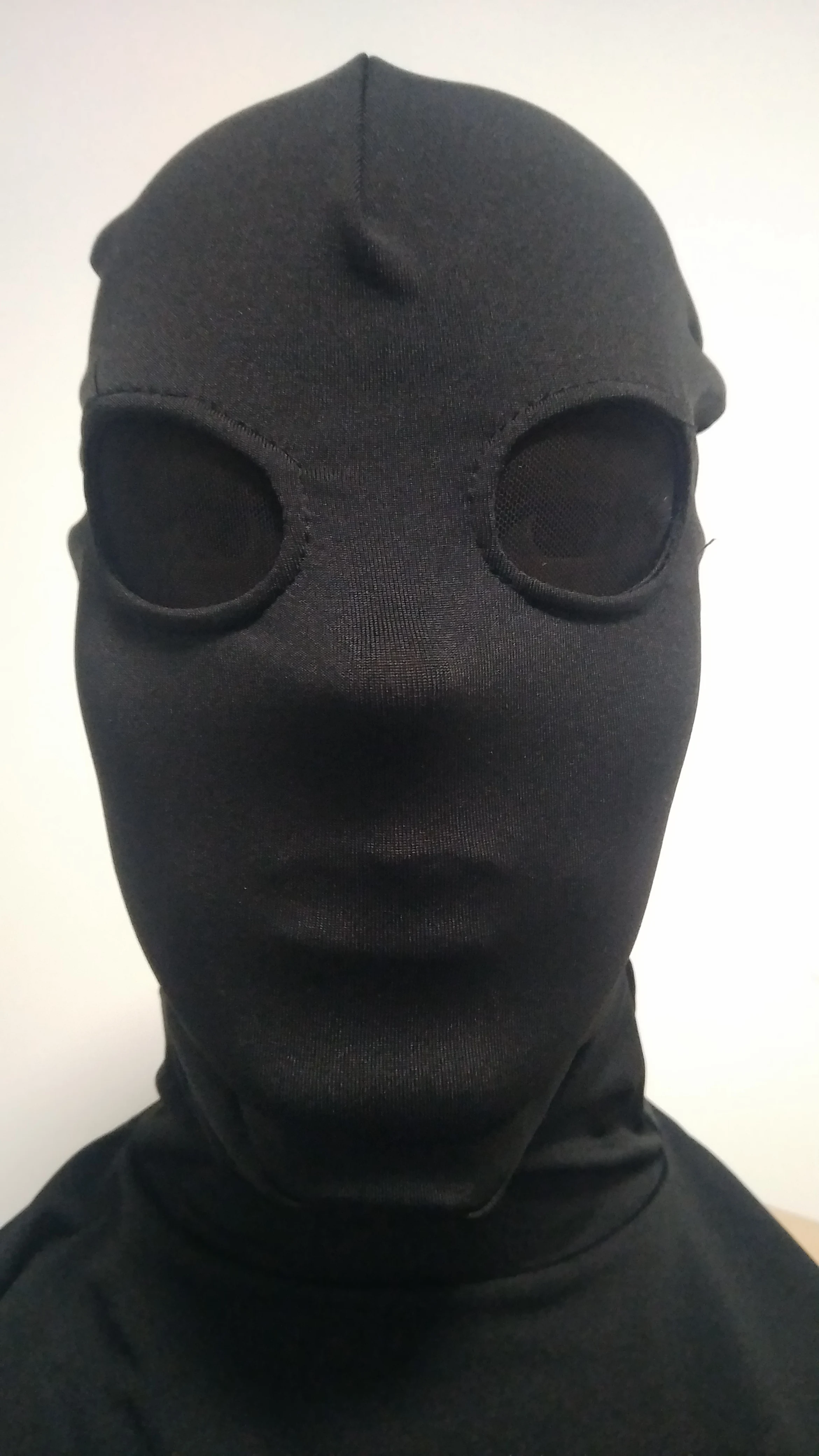 Black color Mask hood open mesh eyes Adult unisex Zentai Costumes Party Accessories Halloween Masks Cosplay