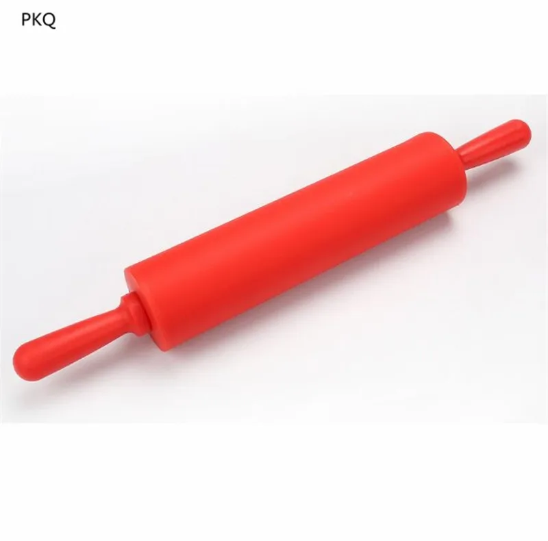 Non-stick Silicone Rolling Pin Fondant DIY Kitchen Dumpling Roller Cake Noodles Bakeware Tools | Дом и сад
