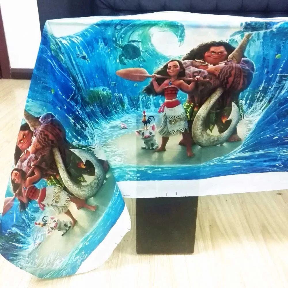 Моана принадлежности для дня рождения детские одноразовые чашки скатерть