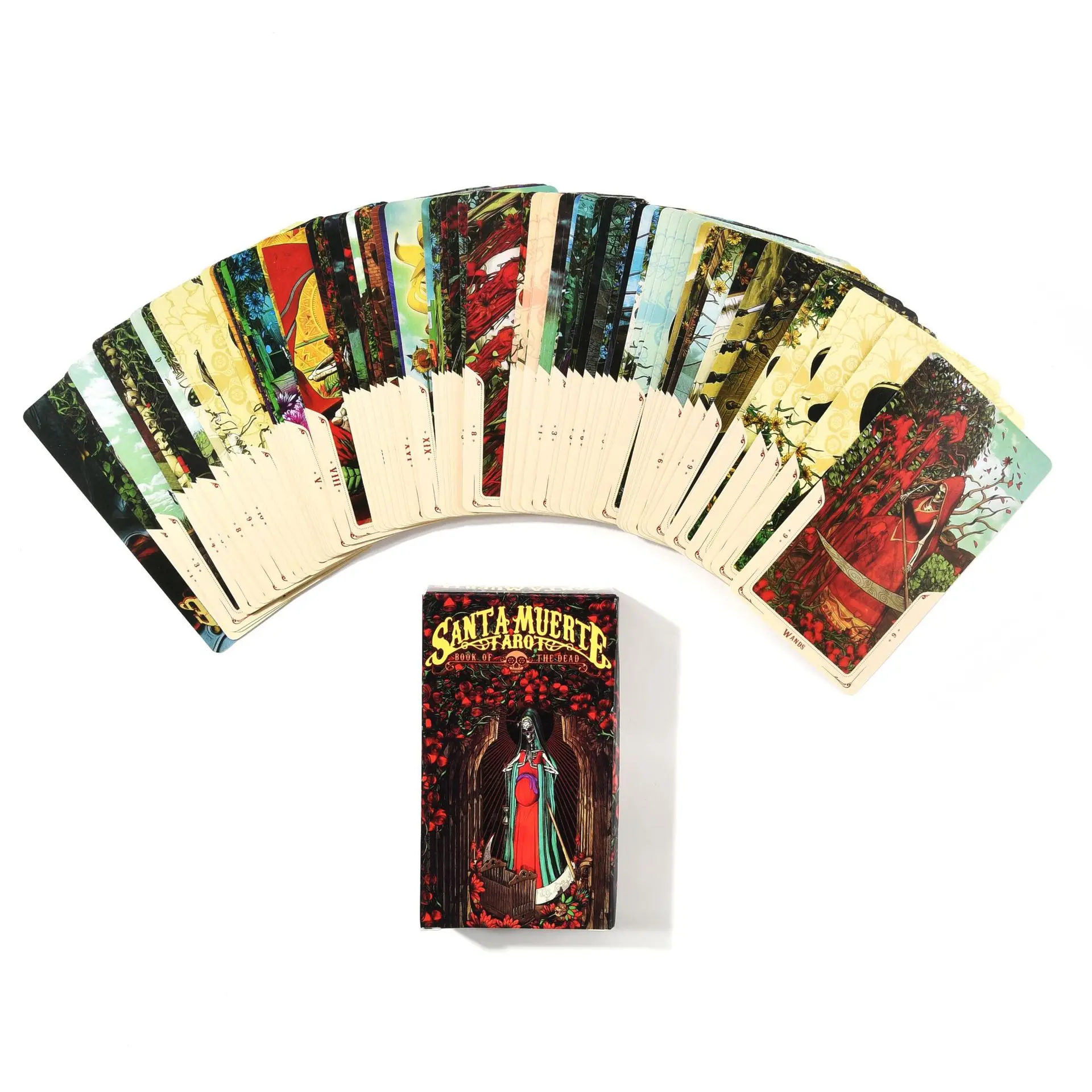 Карточная коробка Tarot Настольная настольная игра Санта-десант карточки для