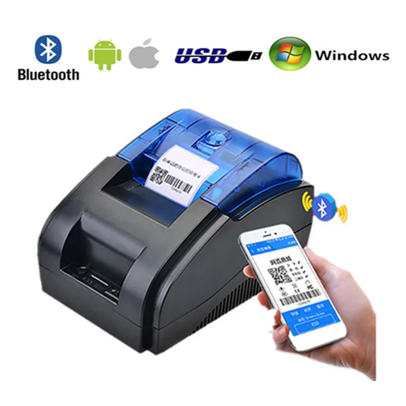 

L58B цена продукта штрих-код QR-код бирка для одежды молочный чай еды ювелирные изделия стикер ширина 20-57 мм USB Bluetooth Термопринтер для этикеток