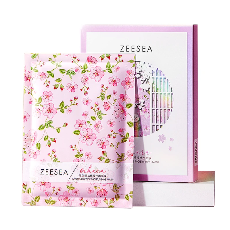 

ZEESEA Цвет Sakura питает и увлажняет маска (5 шт./кор.)