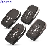 jingyuqin 234 buttons remote car key shell cover case for toyota chr c hr land cruiser 200 avensis auris corolla smart key