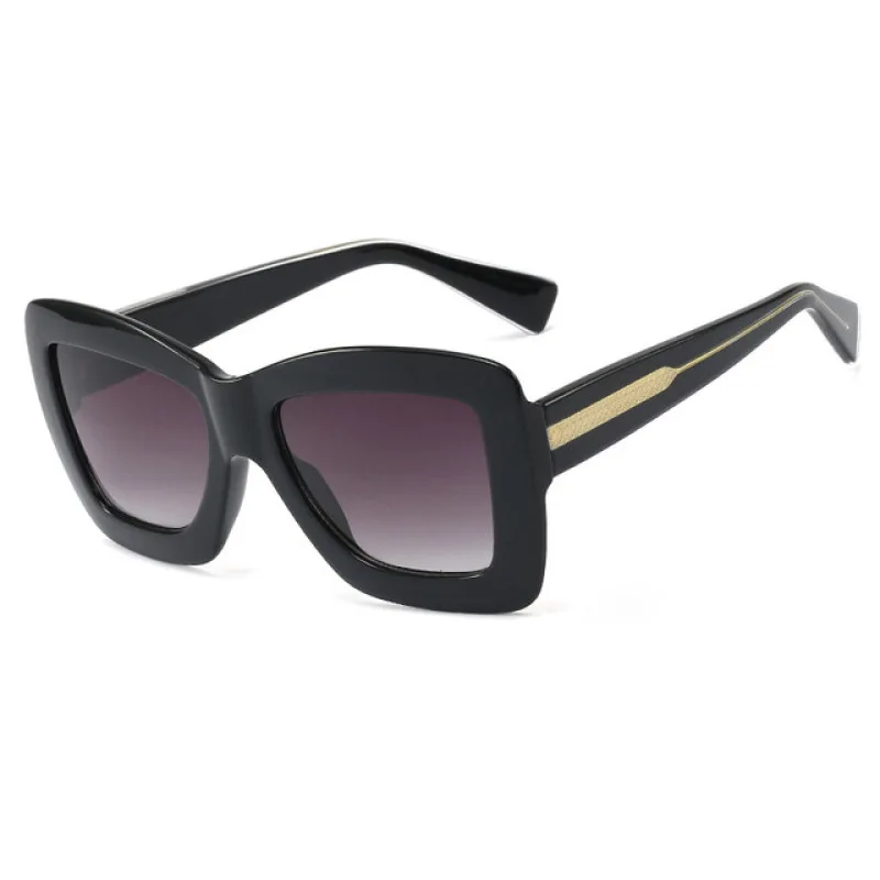 

Veshion Square Gradient Lens Luxury Sunglasses Men Women Fashion Shades UV400 Vintage Glasses