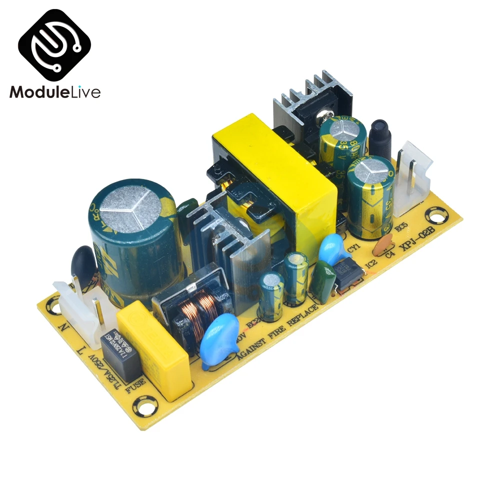 AC DC 12V 3A 24V 1.5A 36W коммутационный модуль источника питания с неизолированным