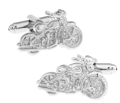 8 Designs Fashion Motorcycle Cufflinks Novelty Sport Bike Design Quality Brass Material Men Cuff Links | Украшения и аксессуары