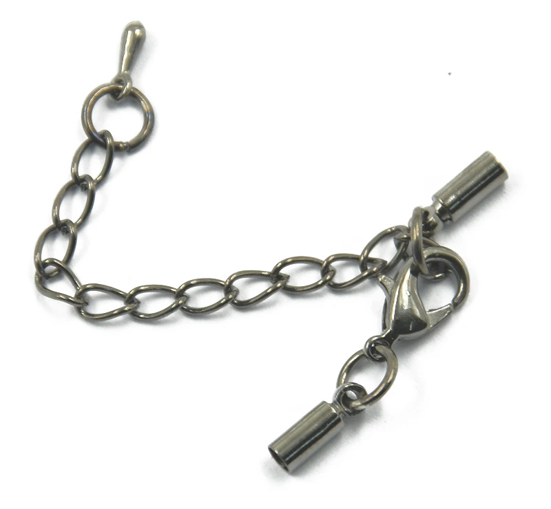 

Lot 12 Pcs Necklace Chain Extender Extension Chic Jewelry Finding Cord Ends