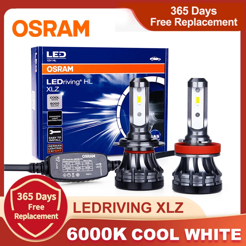 OSRAM h1 led h7 Led H4 H11 HB4 HB3 9005 9006 9012 HIR2 HB2 головсветильник свет XLZ Классическая
